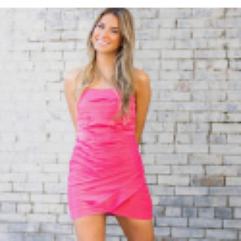 Brand New Pink Mini Dress